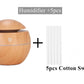 Ultrasonic Wood Aroma Diffuser LED Essential Oil Humidifier