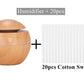 Ultrasonic Wood Aroma Diffuser LED Essential Oil Humidifier