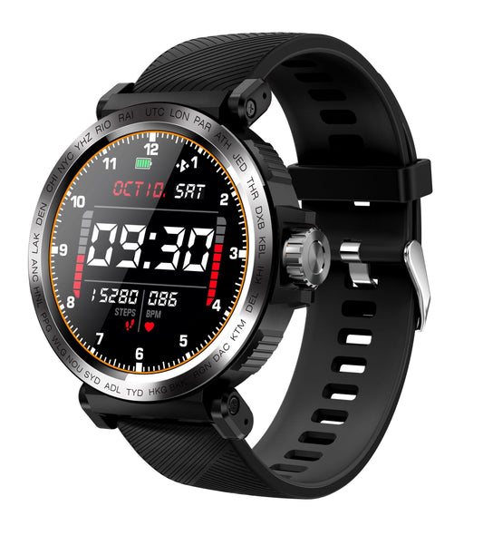 IP68 Waterproof Smartwatch Touch Screen Fitness Tracker Watch