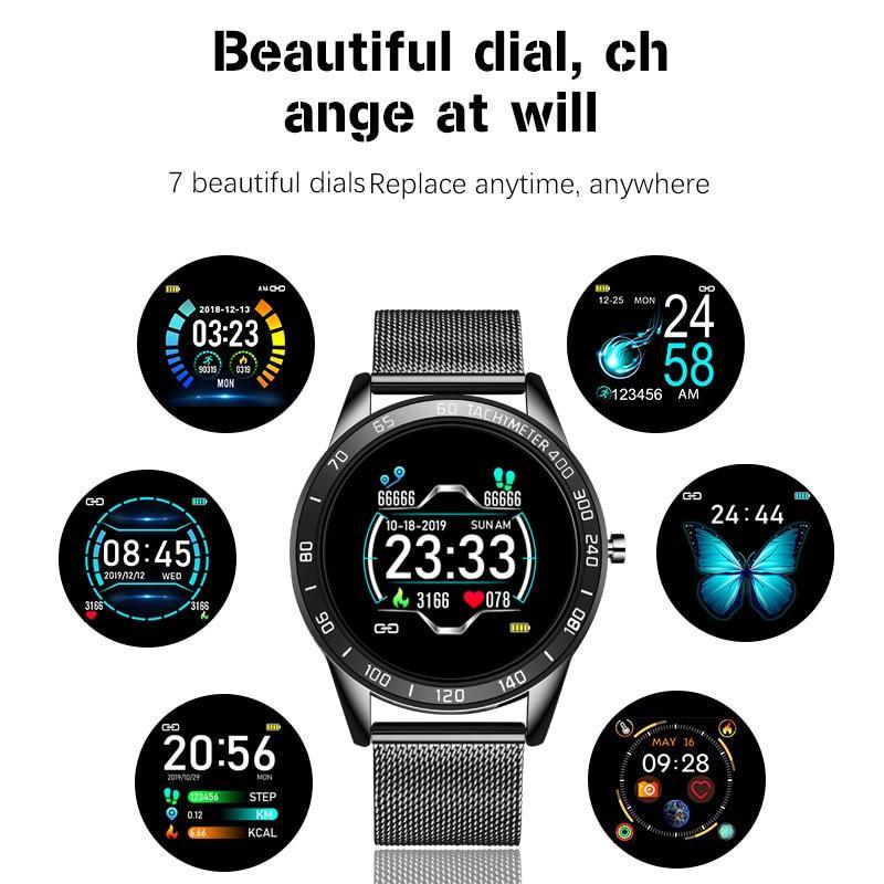 Luxury LED Smartwatch Heart Rate Fitness Tracker Sport Watch