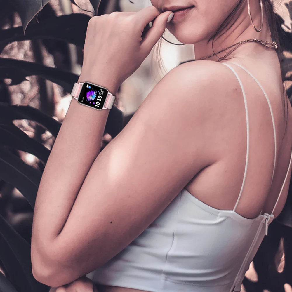 T96 Smartwatch Body Temperature Heart Rate Fitness Tracker