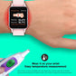 T96 Smartwatch Body Temperature Heart Rate Fitness Tracker