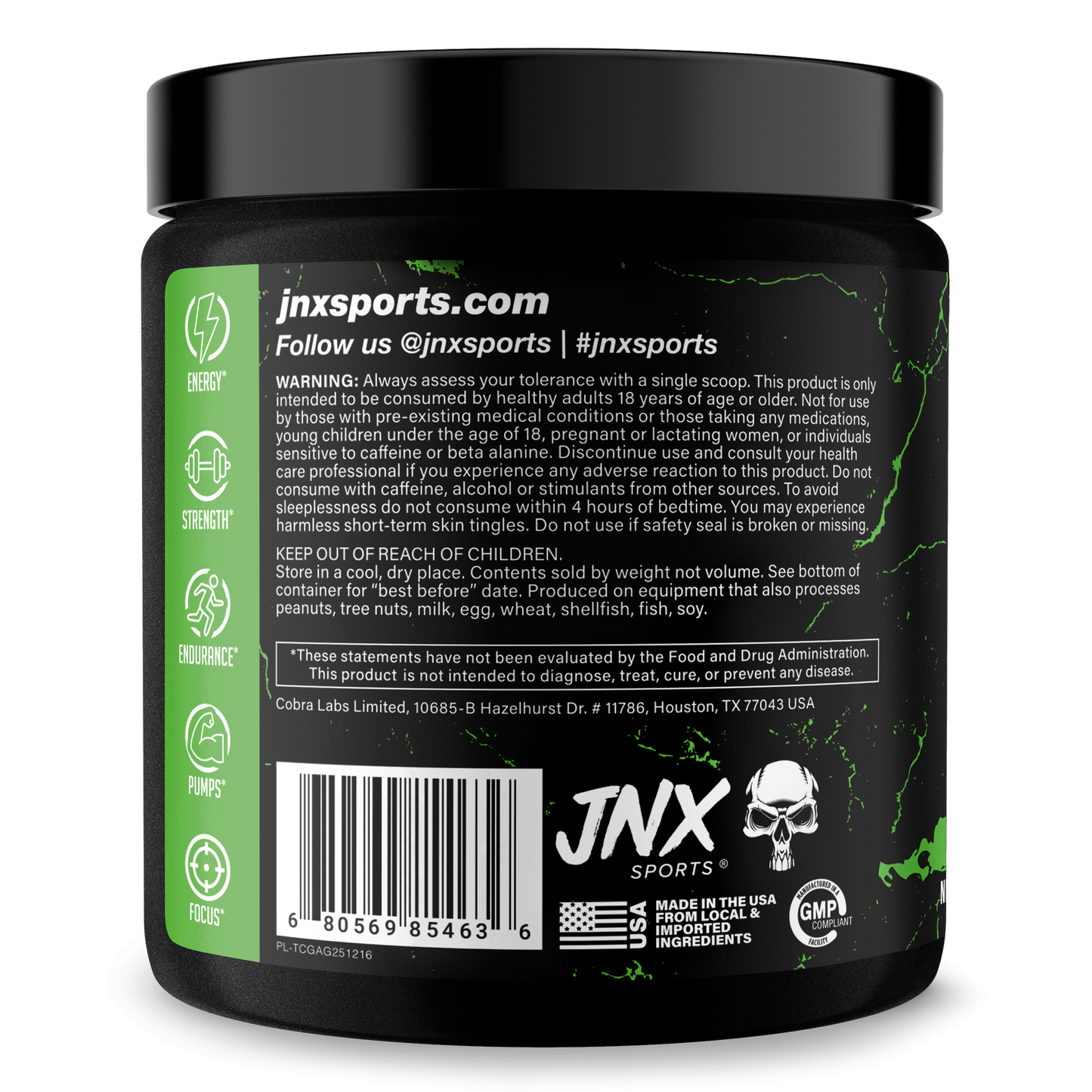 Pre Workout Energy Focus Performance Booster