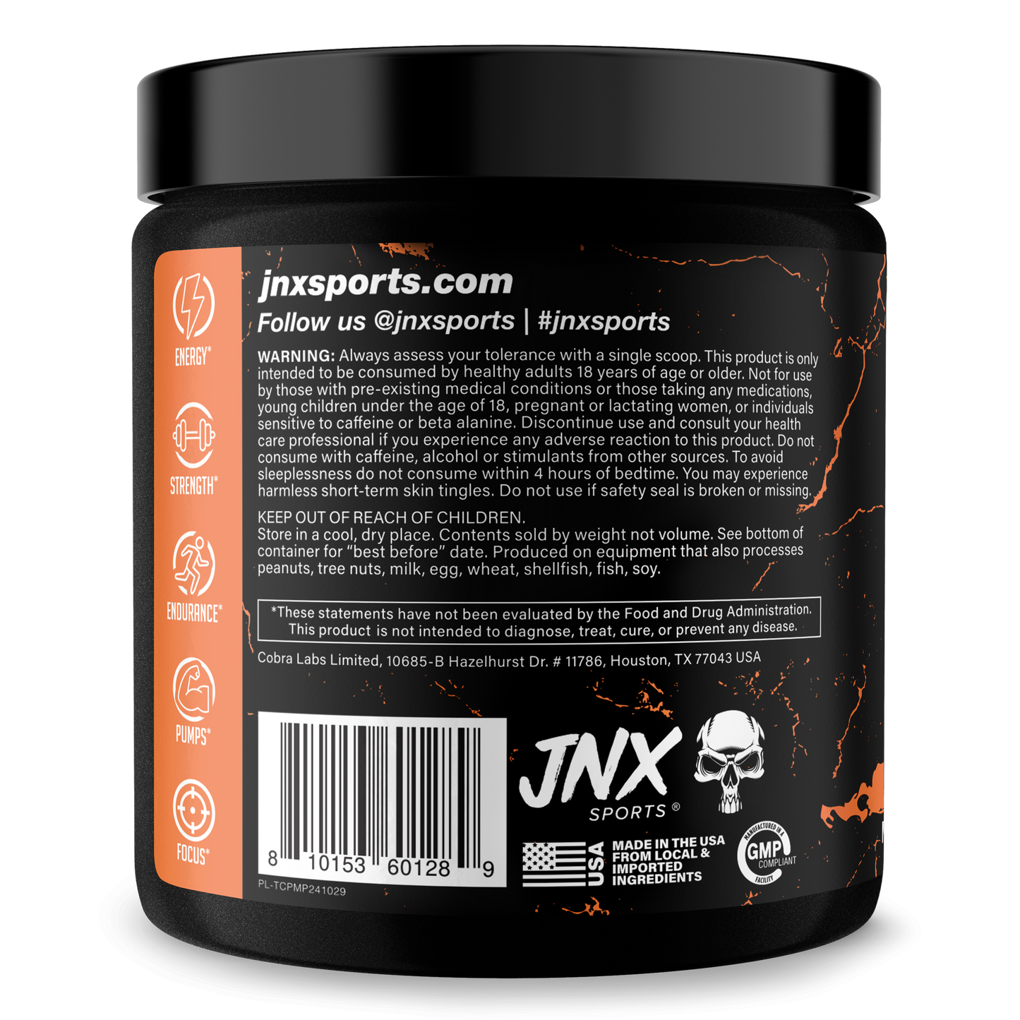 Pre Workout Energy Focus Performance Booster