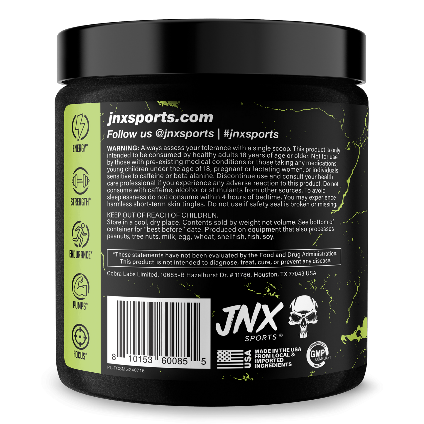 Pre Workout Energy Focus Performance Booster
