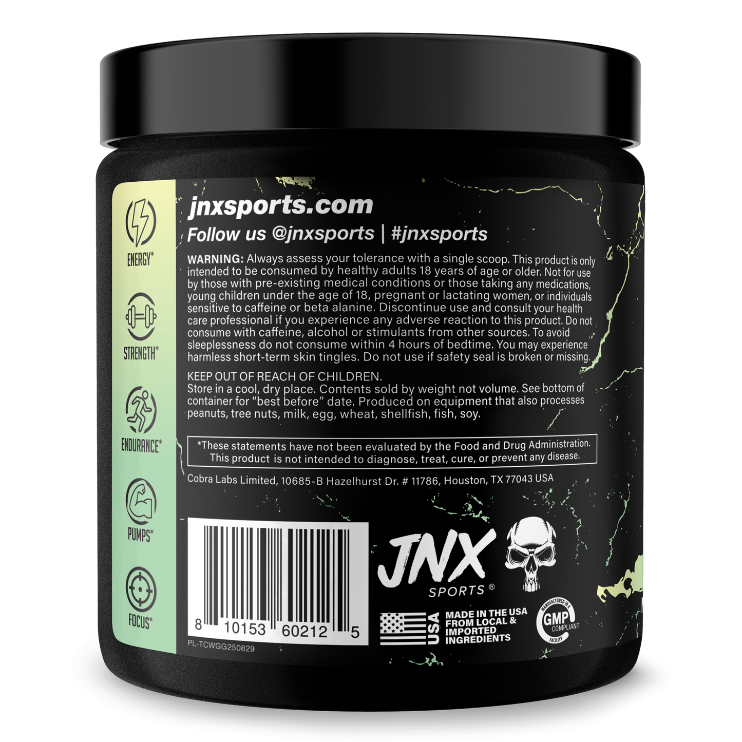 Pre Workout Energy Focus Performance Booster