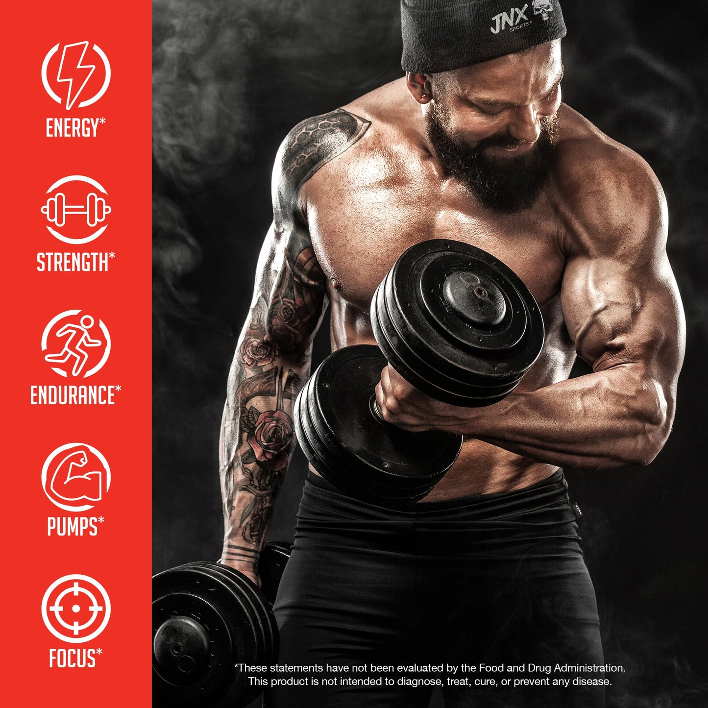 Pre Workout Energy Focus Performance Booster