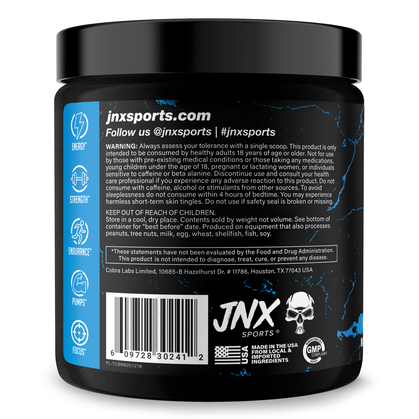 Pre Workout Energy Focus Performance Booster
