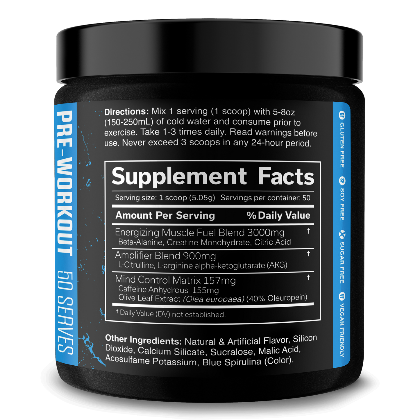 Pre Workout Energy Focus Performance Booster