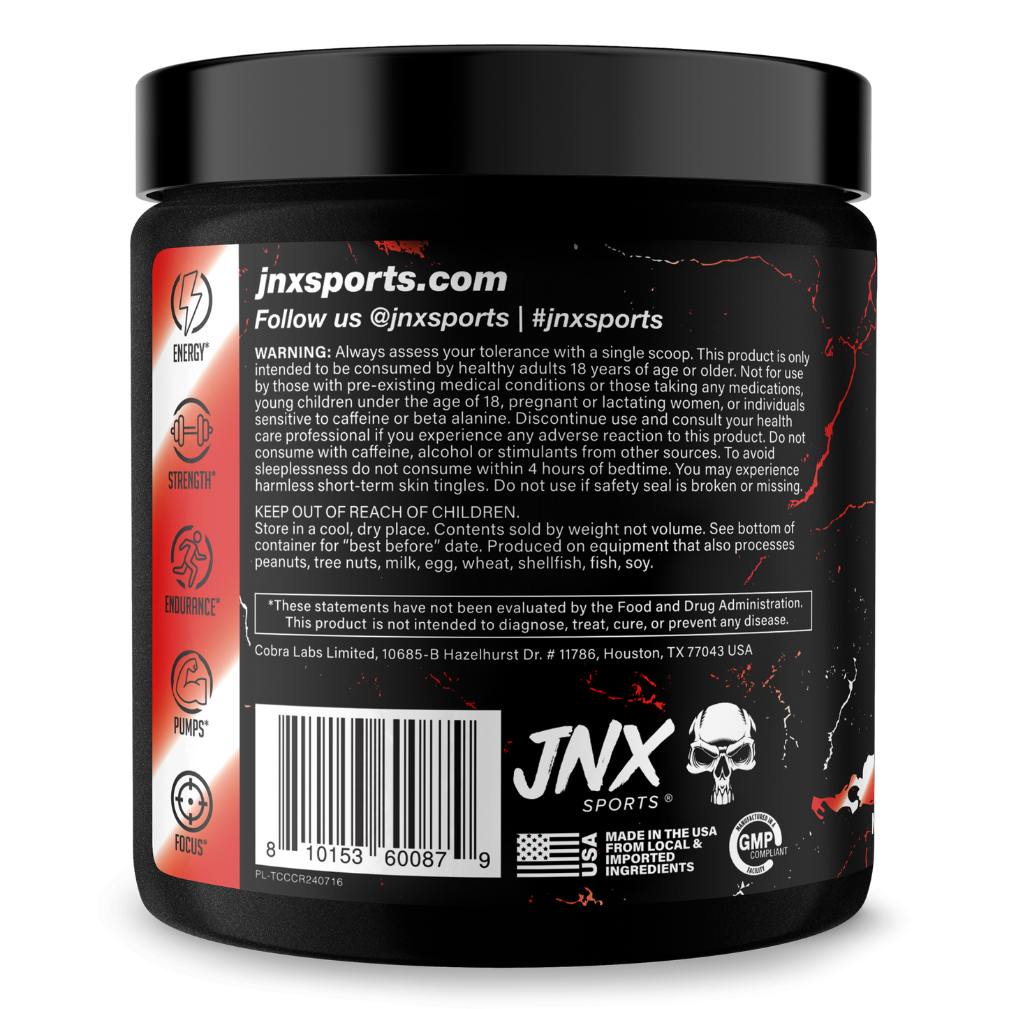 Pre Workout Energy Focus Performance Booster