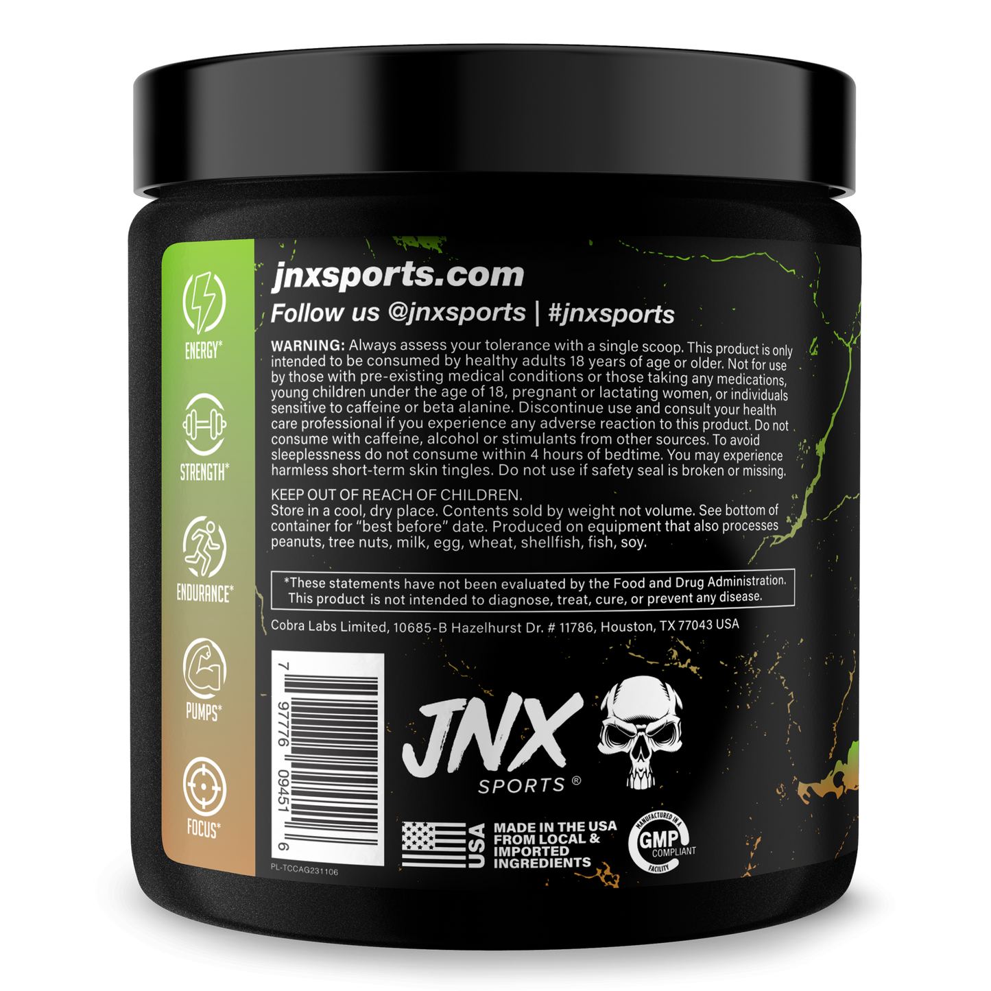 Pre Workout Energy Focus Performance Booster