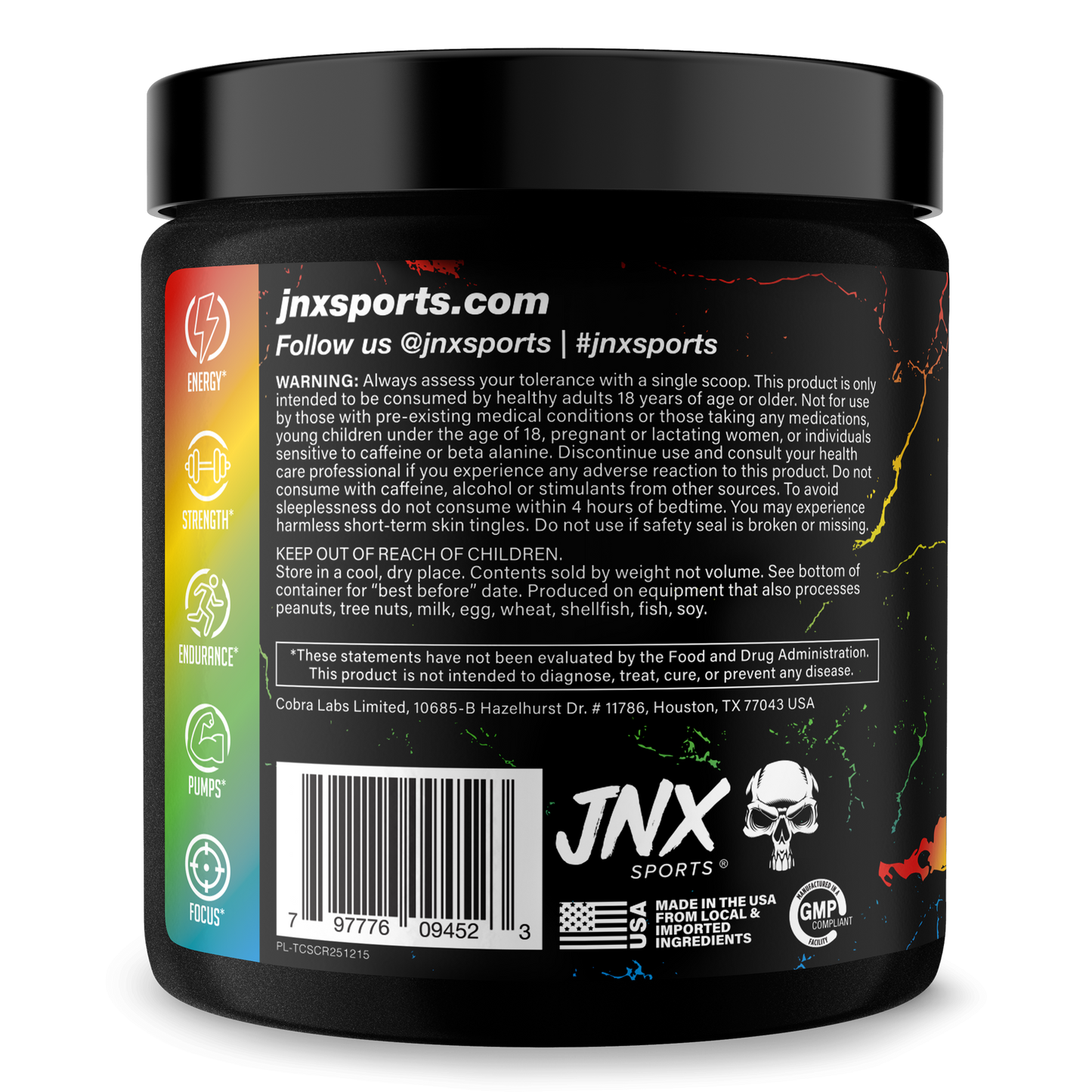 Pre Workout Energy Focus Performance Booster