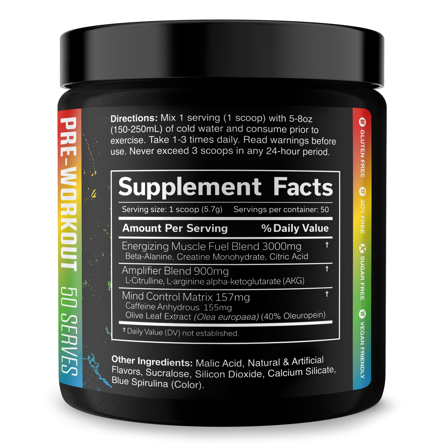 Pre Workout Energy Focus Performance Booster