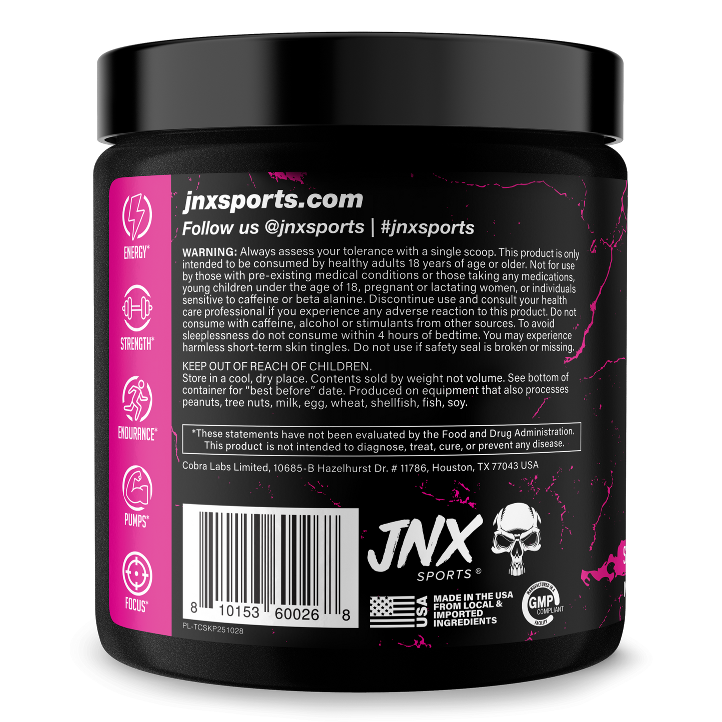 Pre Workout Energy Focus Performance Booster