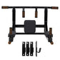 Wall Mounted Pull Up Bar Sandbag Rack Fitness
