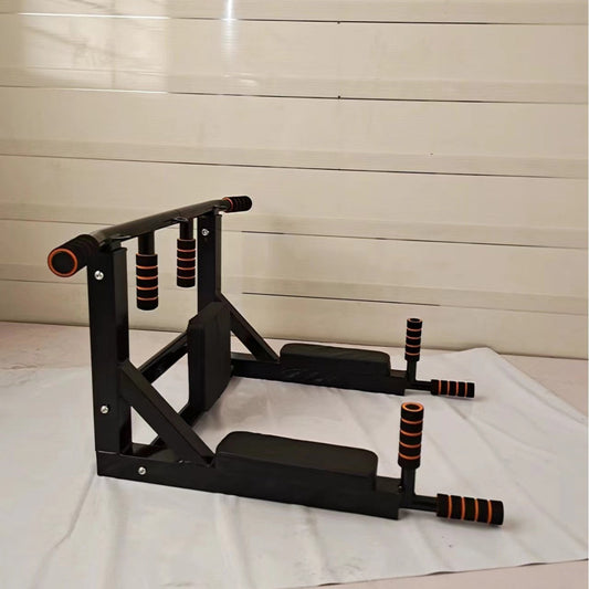 Wall Mounted Pull Up Bar Sandbag Rack Fitness