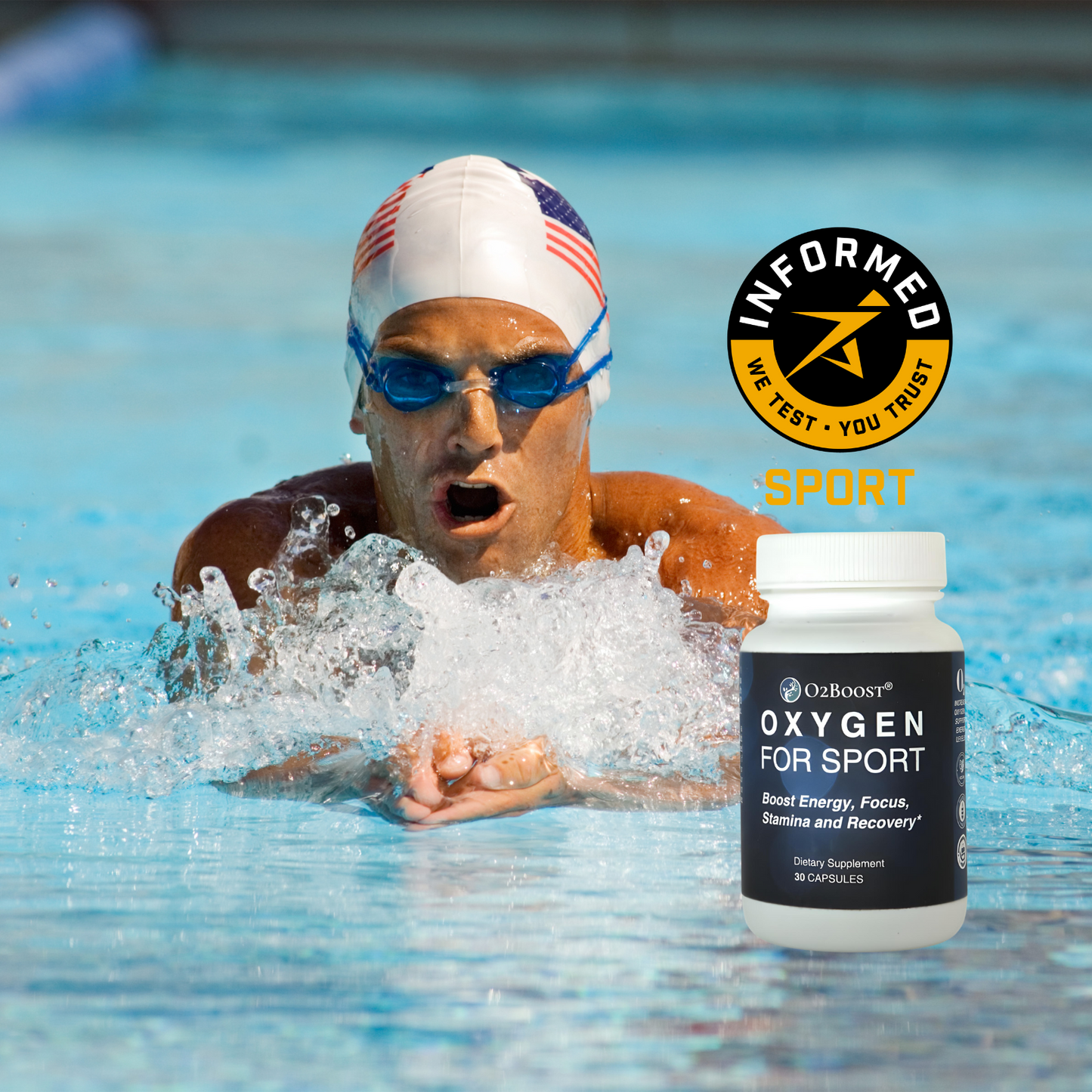 Oxygen for Sport Performance Endurance Energy Support Supplement