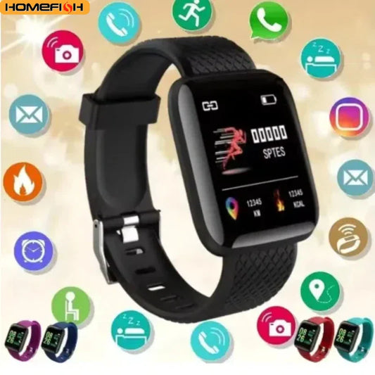 D13 Smartwatch Multifunction Fitness Tracker Step Calorie Watch