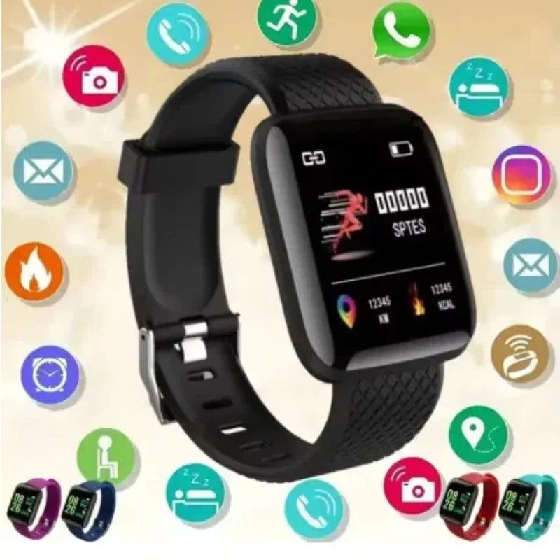 D13 Smartwatch Multifunction Fitness Tracker Step Calorie Watch