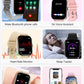 D13 Smartwatch Multifunction Fitness Tracker Step Calorie Watch