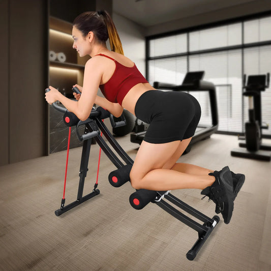 Foldable Ab Machine Core Trainer Home Gym