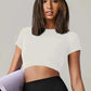 Breathable Short Sleeve Sport Top for Women