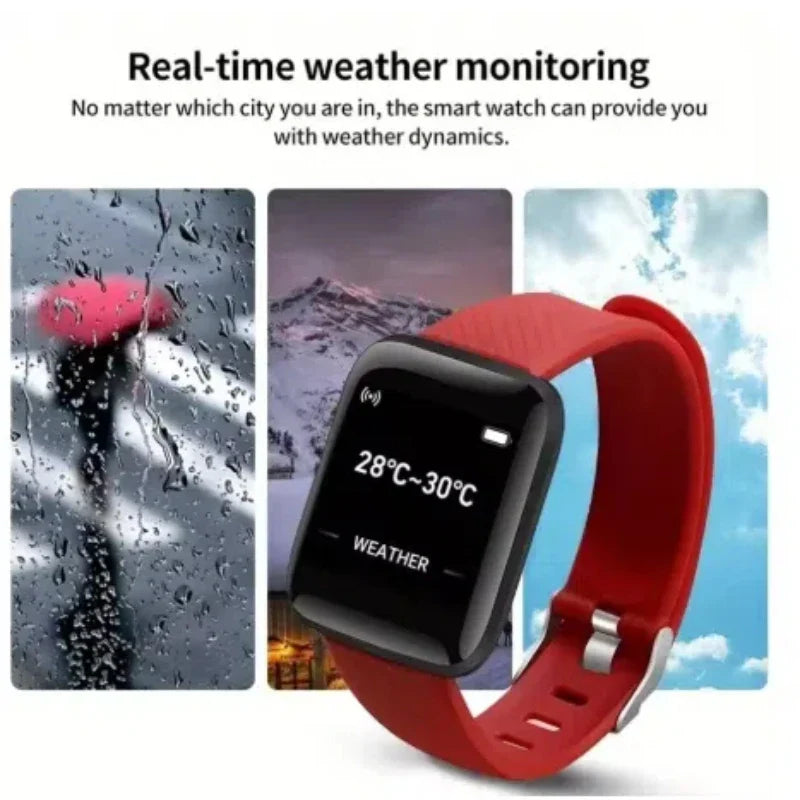 D13 Smartwatch Multifunction Fitness Tracker Step Calorie Watch