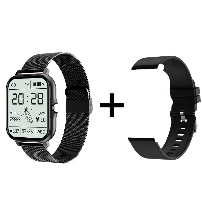 D13 Smartwatch Multifunction Fitness Tracker Step Calorie Watch