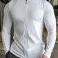 Men Compression Sports Jacket Quick Dry Gym Running Wear