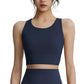 Women's Shock-Absorbing Sports Vest: High-Support Running Bra