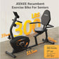 Recumbent Exercise Bike Magnetic Indoor Home Fitness Black