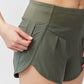 Sheva Women's High Rise Running Shorts