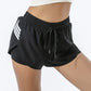 Two Layer  Moisture Wicking Sports Shorts