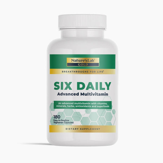 Gold Six Daily Multivitamin 180 Capsules