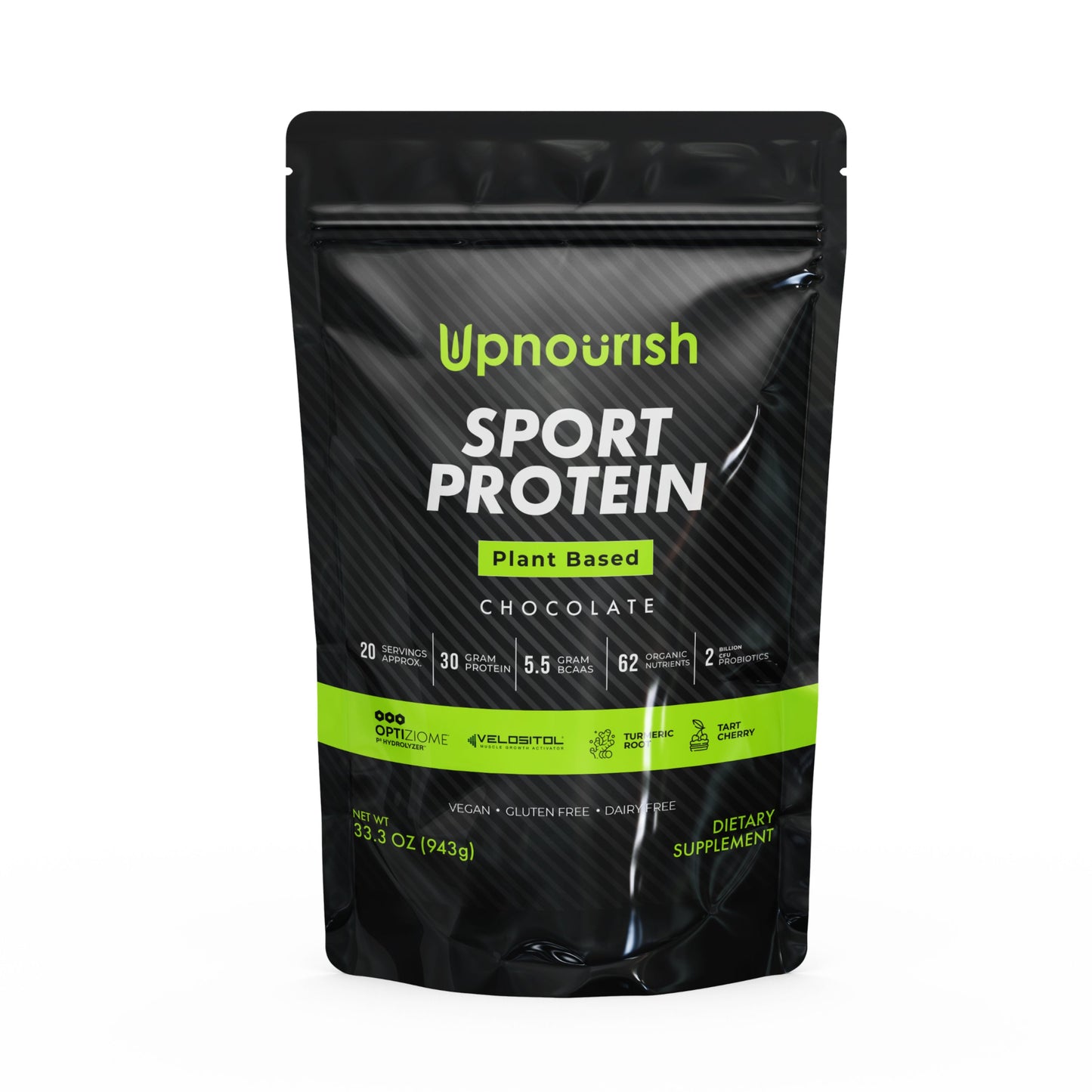 Plant Based Sport Protein Powder Muscle Recovery Vegan