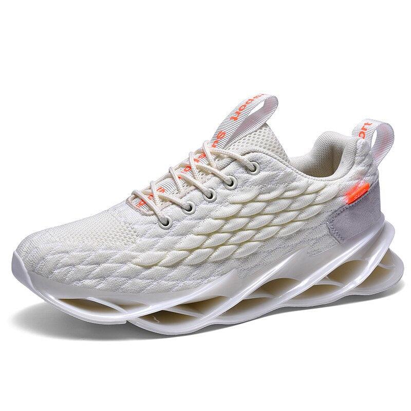 Athletic Black Running Sneakers Breathable Gym Training Shoes
