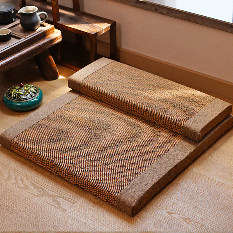 Bamboo Fiber Zafu Round Meditation Cushion Zen Support