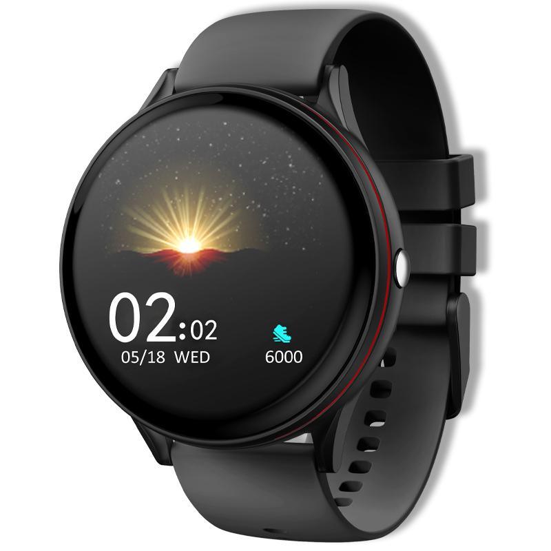 Smartwatch Heart Rate Blood Pressure Fitness Tracker iOS Android