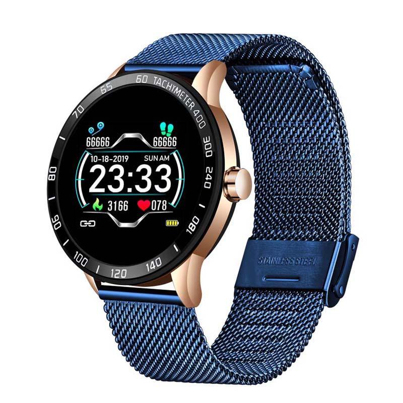 Luxury LED Smartwatch Heart Rate Fitness Tracker Sport Watch