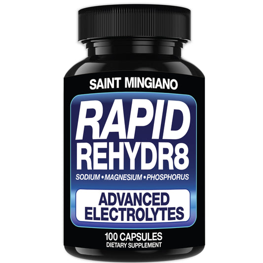 Rapid Rehydr8 Electrolyte Capsules Muscle Recovery Hydration Support