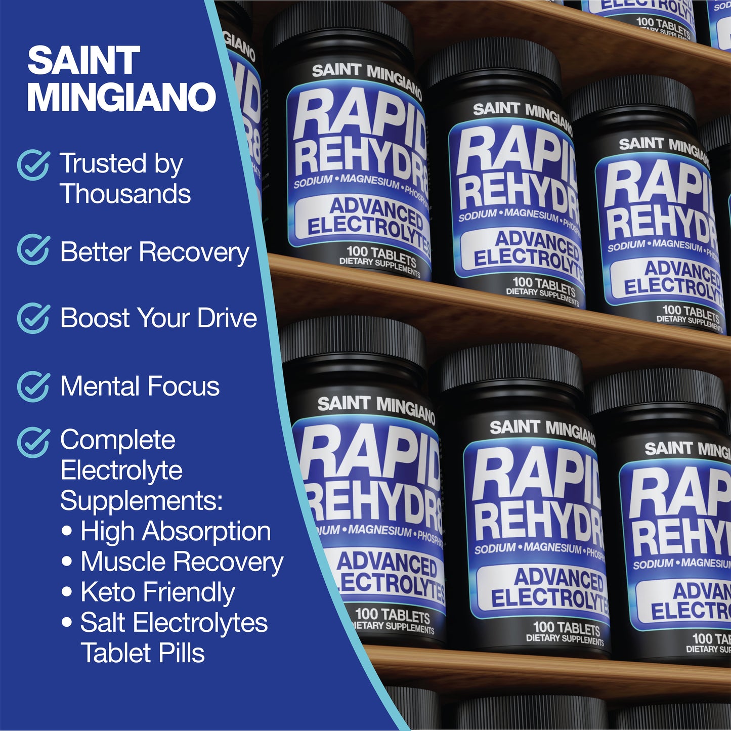 Rapid Rehydr8 Electrolyte Capsules Muscle Recovery Hydration Support