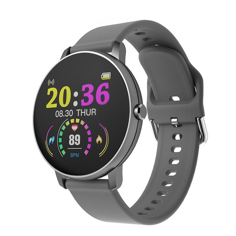 Fashion Fitness Smartwatch Waterproof Heart Rate Blood Pressure
