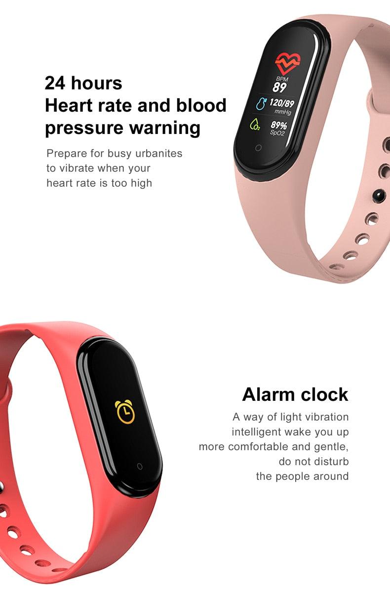 Smartwatch Heart Rate Sleep Monitor Sports Fitness Tracker