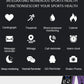 Smartwatch Heart Rate Sleep Monitor Sports Fitness Tracker