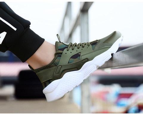 Men Elegant Sport Sneakers Breathable Lightweight Running Shoes