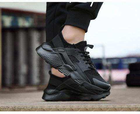 Men Elegant Sport Sneakers Breathable Lightweight Running Shoes
