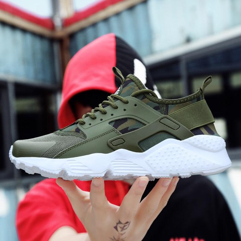Men Elegant Sport Sneakers Breathable Lightweight Running Shoes