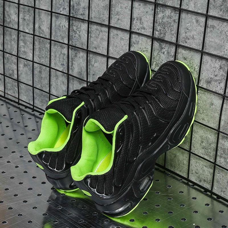 Men Air Cushion Mesh Running Sneakers Breathable Sport Shoes