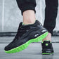 Men Air Cushion Mesh Running Sneakers Breathable Sport Shoes