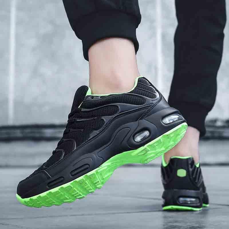 Men Air Cushion Mesh Running Sneakers Breathable Sport Shoes